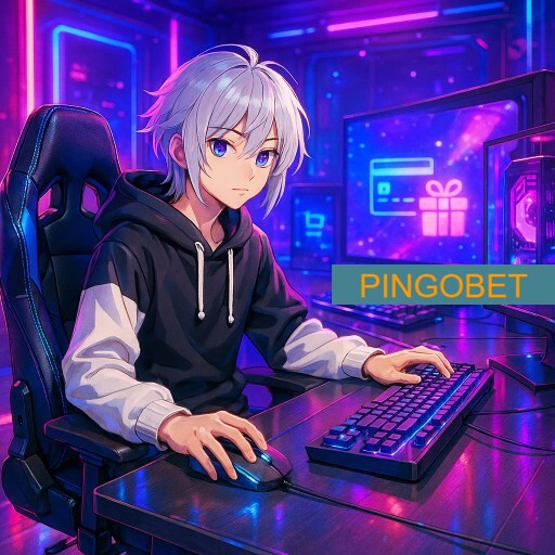 Imagem promocional da PINGOBET mostrando a plataforma e suas vantagens